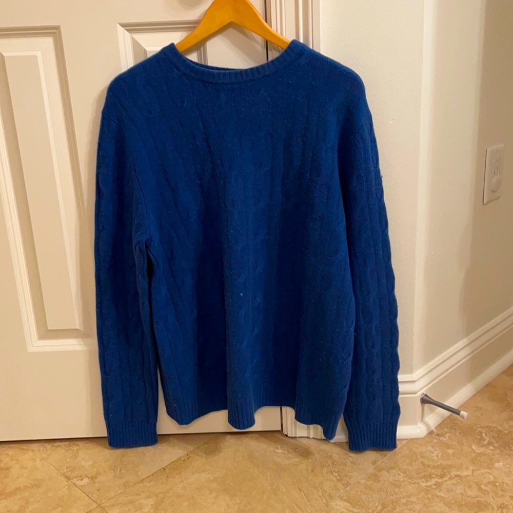 Royal Blue Cashmere Sweater